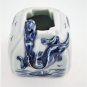 Antique Chinese Blue & White Porcelain Li Dragon Brush Washer