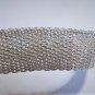 Vintage Sterling Silver Mesh Bangle