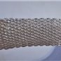 Vintage Sterling Silver Mesh Bangle