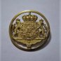 Antique Victorian Gilt Silver Royal Heraldic European Insignia Pin Brooch