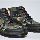 Dr Martens BONNY TECH Poly Camo & Blk Leather Boots US Women 10 EU 42
