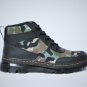Dr Martens BONNY TECH Poly Camo & Blk Leather Boots US Women 10 EU 42