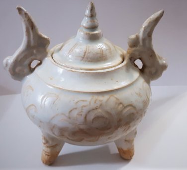 Antique Song Qingbai Incense Burner Censer