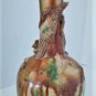 Antique Chinese Tang Sancai Li Dragon Tall Neck Vase