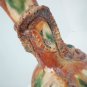 Antique Chinese Tang Sancai Li Dragon Tall Neck Vase