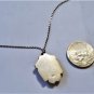 Victorian 800 Silver Marcasite Rare Minerva Cameo Pendant Necklace Grand Tour