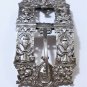 19th C. Dutch Copy of Baroque French Renaissance Revival Sterling Silver Buckle L 19th C