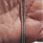 Vintage Sterling Silver Fine Link Snake Chain Necklace 19"