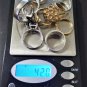 Vintage Sterling Silver Assorted Rings Lot Collection of Nine~ 42 Gr