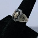 Vintage Art Deco 10K SSCD 1932 High School Ring Size 9.5