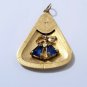 Vintage 14K Large Jeweled Bell Shaped Bracelet Charm or Necklace Pendant