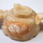 Antique Chinese Song to Ming Jade Dragon Turtle Teapot