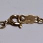 Vintage 14K Diamond Heart Key Pendant Necklace 16-1/2"