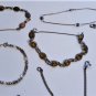 Vintage Sterling 925 Silver Art Deco to Modern Bracelets Lot Collection 10 Piece