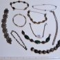 Vintage Sterling 925 Silver Art Deco to Modern Bracelets Lot Collection 10 Piece