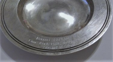 Vtg Sterling Silver ASPREY Armada Charger Plate Trophy *Ferrari 355 Challenge*