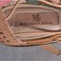 MLE Mia Ltd Edition Nefertiti Tall Tan Suede Gladiator Heels Size 10