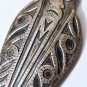 Vintage Sterling Silver Pin Brooch of an Ancient Viking War Shield