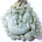 Antique Qing Jadeite Pendant