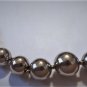 Vintage Sterling Silver Graduated Long Silver *Pearls* Necklace 24"