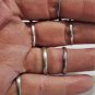 Vintage Sterling Silver Assorted Rings Lot Collection of Seven~ 22.6 Gr