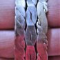 Vintage Sterling Silver MEXICO Taxco Bangle Bracelets Lot Collection 44.3 Gr