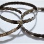 Vintage Sterling Silver MEXICO Taxco Bangle Bracelets Lot Collection 44.3 Gr