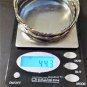 Vintage Sterling Silver MEXICO Taxco Bangle Bracelets Lot Collection 44.3 Gr