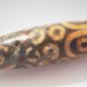 Old Tibetan 21-Eyed Used Weathered Oily Agate Dzi Bead 7.2 CM