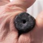 Ancient Frit Cylinder Seal Winged Deities Pendant Bead