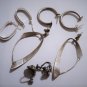 Vintage Sterling 925 Silver Earrings Collection Lot of 4 Pair