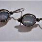 Vintage Sterling 925 Bali Handmade Black Opal Wire Earrings Lot