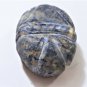 Ancient Lapis Scaraboid Deities Stamp Seal Bead