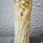 Antique Chinese Hand Carved Immortal Pine Tree Brush Pot