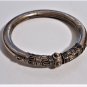Vintage Sterling 925 Silver Bali Tribal Handmade Bangle Bracelet
