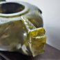 Antique Chinese Ming to Qing Spinach Jade Dragon & Unicorn Teapot Set