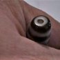 Tibetan Oily Agate 2-Cross Stripes Dzi Bead 4 CM