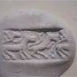 Ancient Tan Quartz Cylinder Seal Pendant Uruk Period