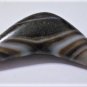 Old Used Weathered Oily Tibetan Banded Horned Agate Dzi Bead 8 CM