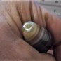 Old Used Weathered Oily Tibetan Banded Horned Agate Dzi Bead 8 CM