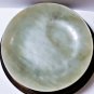 Antique Chinese Carved Jade Qing Small Plate #1