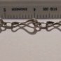Vintage Sterling Silver JTI Italy Open Hearts Link Chain Bracelet 7-3/4"