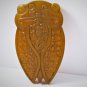 Antique Chinese Zhou to Han Jade Cicada with Celestial Nodes Carved Underside