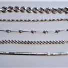 Vintage Sterling 925 Silver 5 Bracelets Lot Collection ITALY MILOR