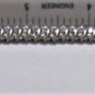 Vintage Sterling Silver Diamond Tennis Bracelet 7-3/8"