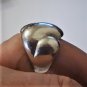 Vintage Sterling 925 Silver Heavy MEXICO Dome Ring Size 8