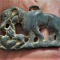 Ancient Scythian Ordos Xiongnu Culture Bronze Plate Animal Devouring Prey