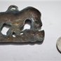 Ancient Scythian Ordos Xiongnu Culture Bronze Plate Animal Devouring Prey