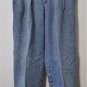 Vintage 80s LEE Stone Wash Pleated Yoke Hi Waist Str8 Leg Mom Hipster Jeans 27"
