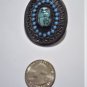Vintage Sterling 935 Egyptian Scarab Pin Brooch Pendant Combo